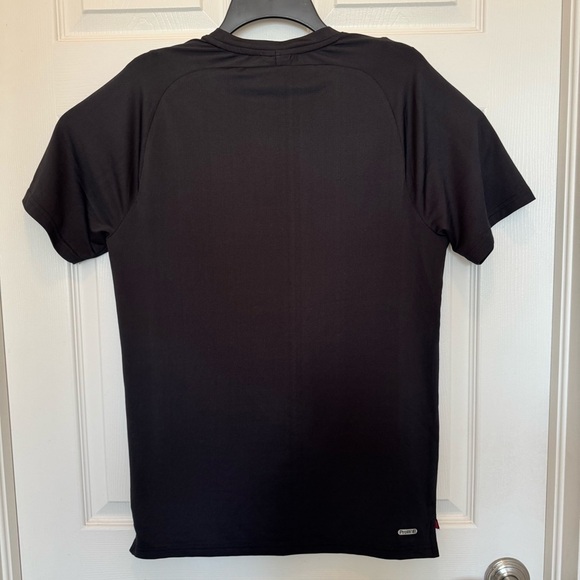 Spyder Black Short Sleeve Polo Shirt Men's Size L - Picture 4 of 5
